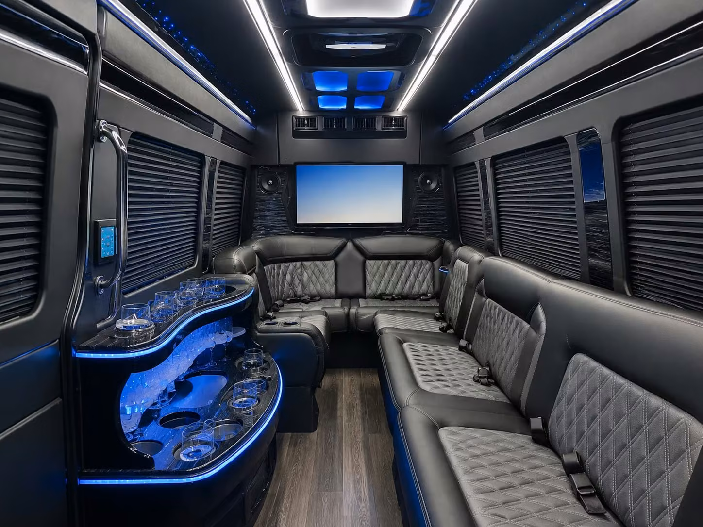 bus rental options for corpus christi trips