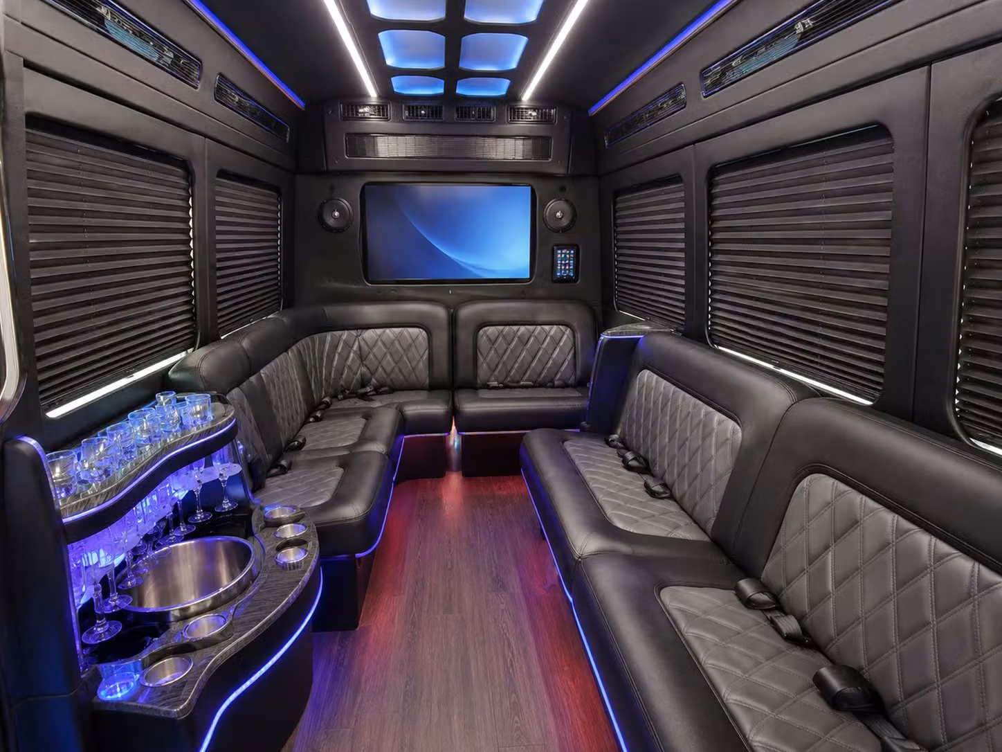 sprinter limousine inside